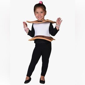 S'Mores Graham Cracker Roasted Marshmallow Chocolate Campfire Treat Costume